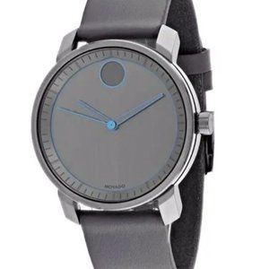 SALE! Movado 40mm Men's Blue Accent Watch! Stunning